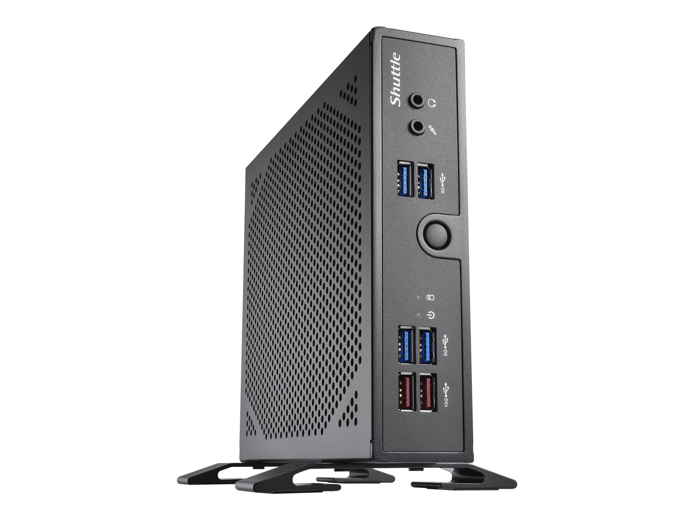 SHUTTLE Barebone XPC slim DS50U3 Intel Core i3-1315U 2xSODIMM DDR4 2xM.2 1xSATA 1xHDMI 1xDP 1xVGA Black