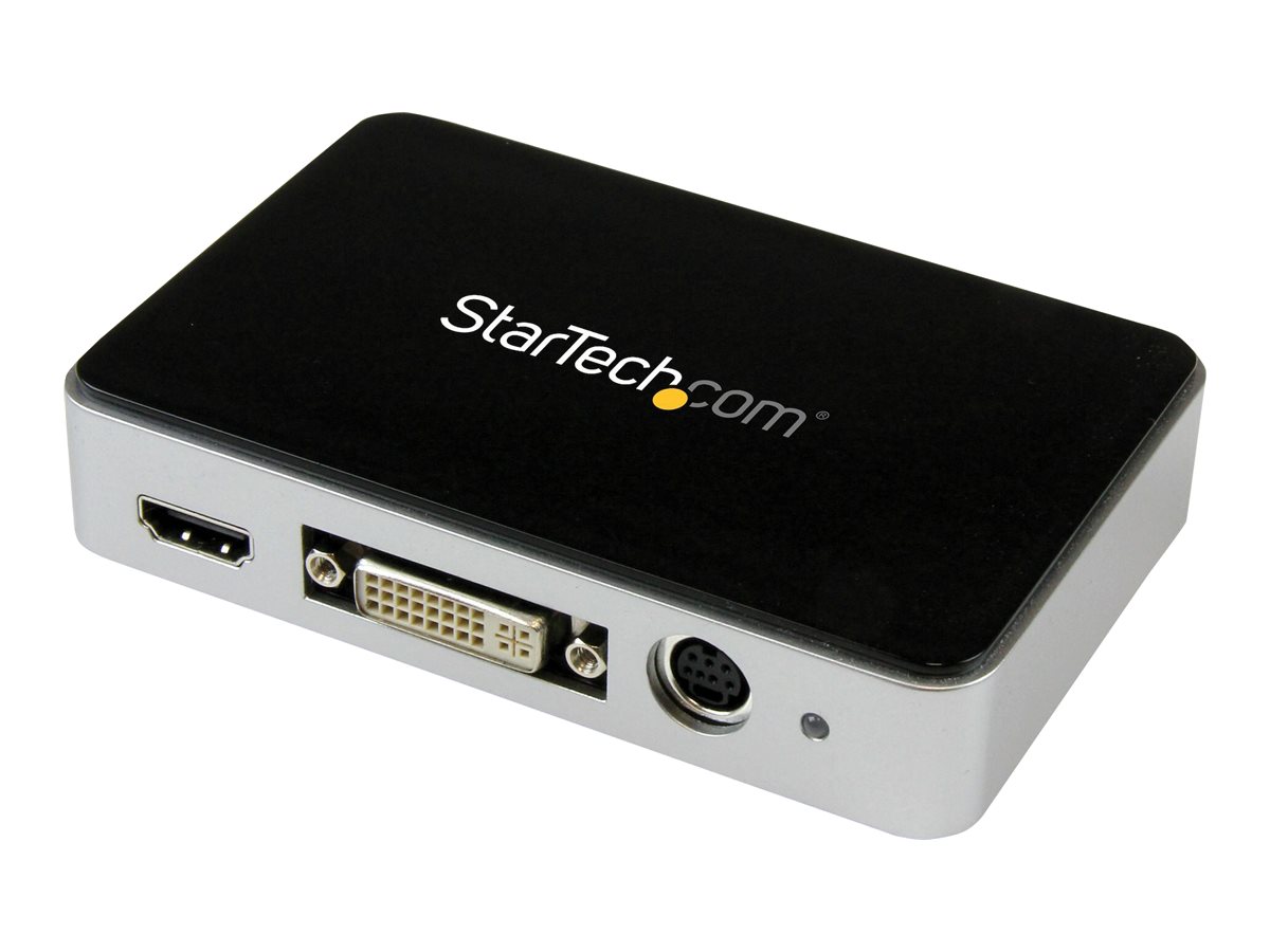 STARTECH.COM USB 3.0 Video Grabber - HDMI / DVI / VGA / Component HD PVR Video Capture STARTECH.COM USB 3.0 Video Grabber - HDMI / DVI / VGA / Component HD PVR Video Capture