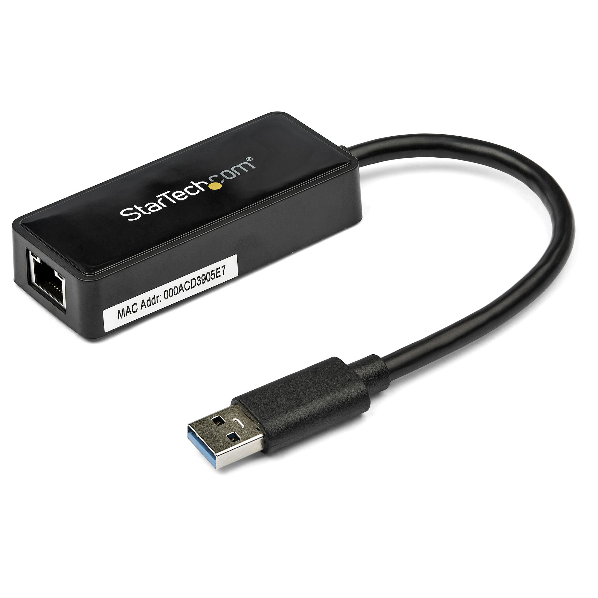 STARTECHCOM USB31000SPTB USB 30 to Gigabit NIC Adapter with USB Port