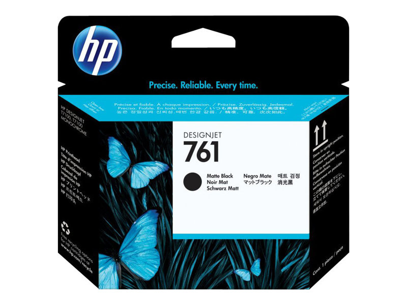HP 761 Original Druckkopf matt schwarz and matt schwarz Standardkapazitaet 1er-Pack HP 761 Original Druckkopf matt schwarz and matt schwarz Standardkapazitaet 1er-Pack
