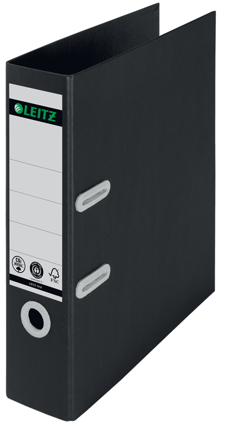 Esselte Leitz 1018 Ordner schwarz 80 mm