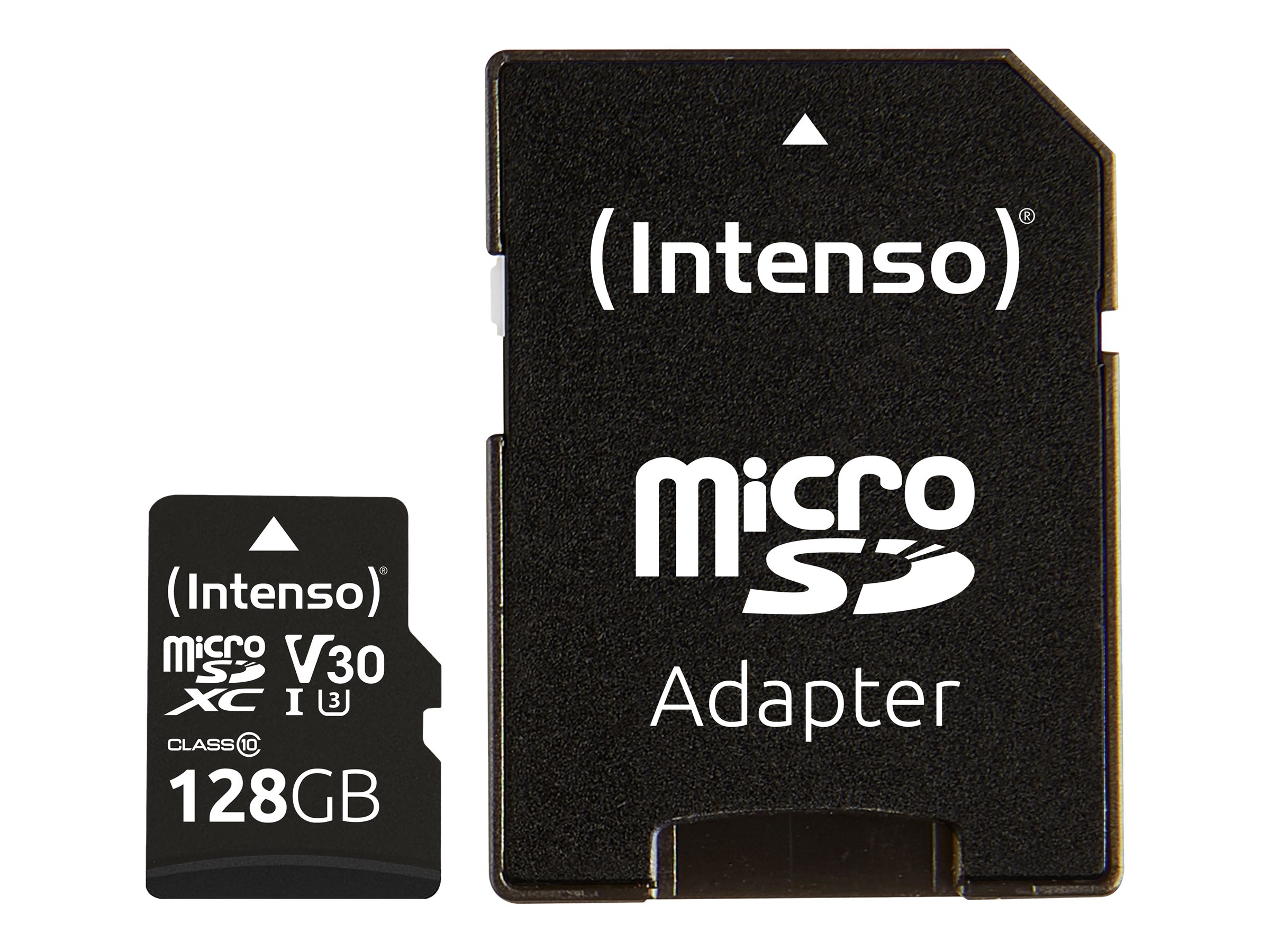 128GB microSDXC Class10 UHS-I Professional + SDAdapter