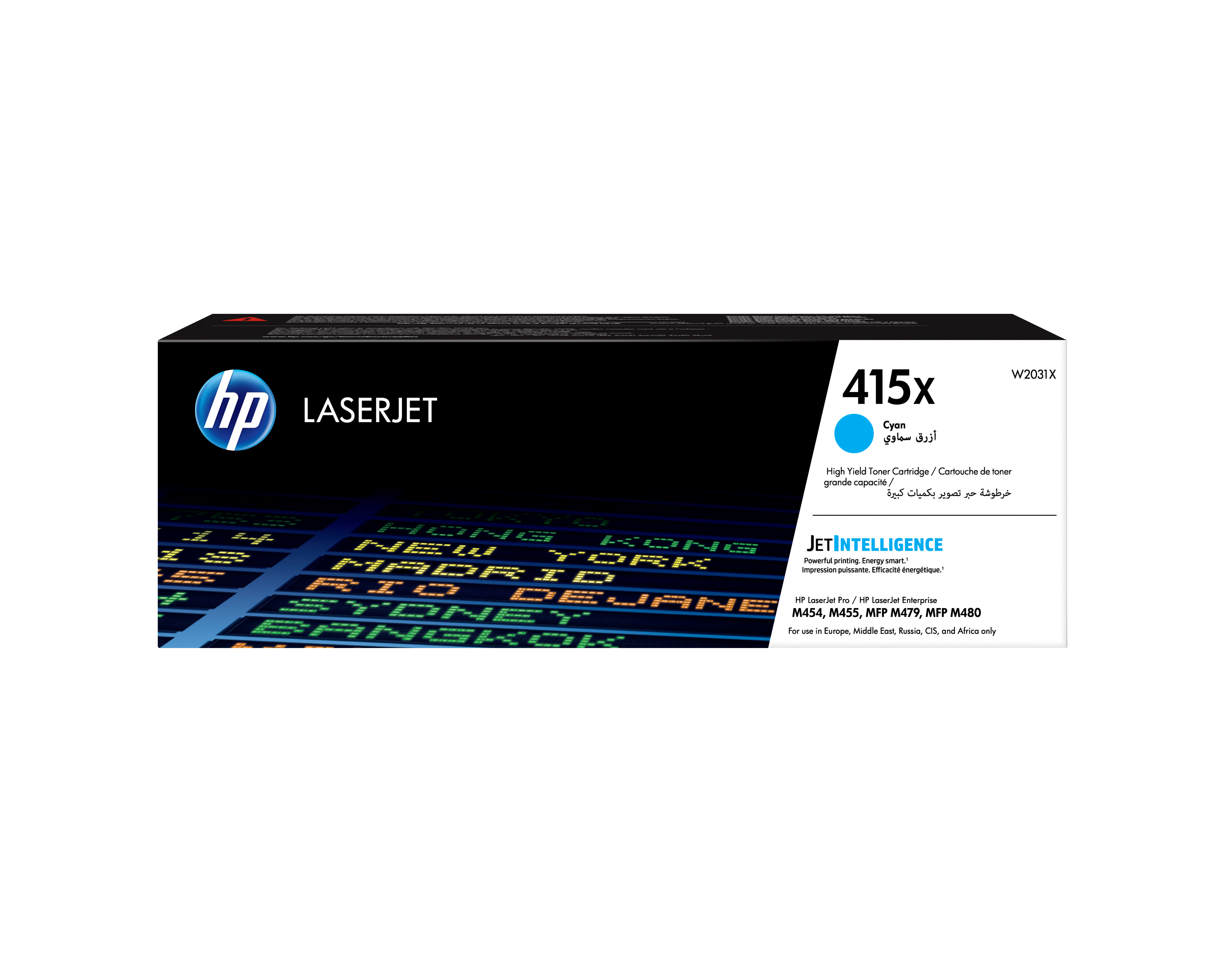 HP 415X W2031X cyan Tonerkartusche