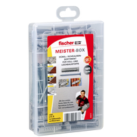fischer-meister-box-wohnraum-513777-duebel-und-schrauben-sortiment-160-st fischer-meister-box-wohnraum-513777-duebel-und-schrauben-sortiment-160-st