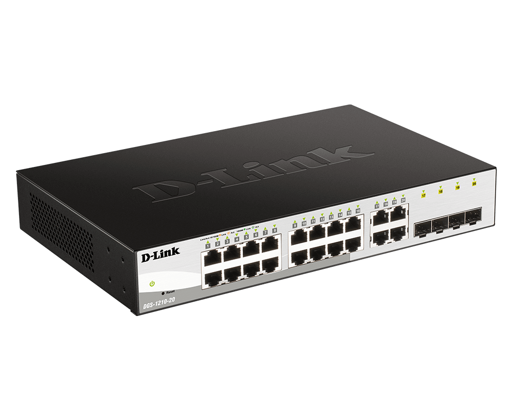D-Link DGS-1210-20 20-Port Gigabit Switch