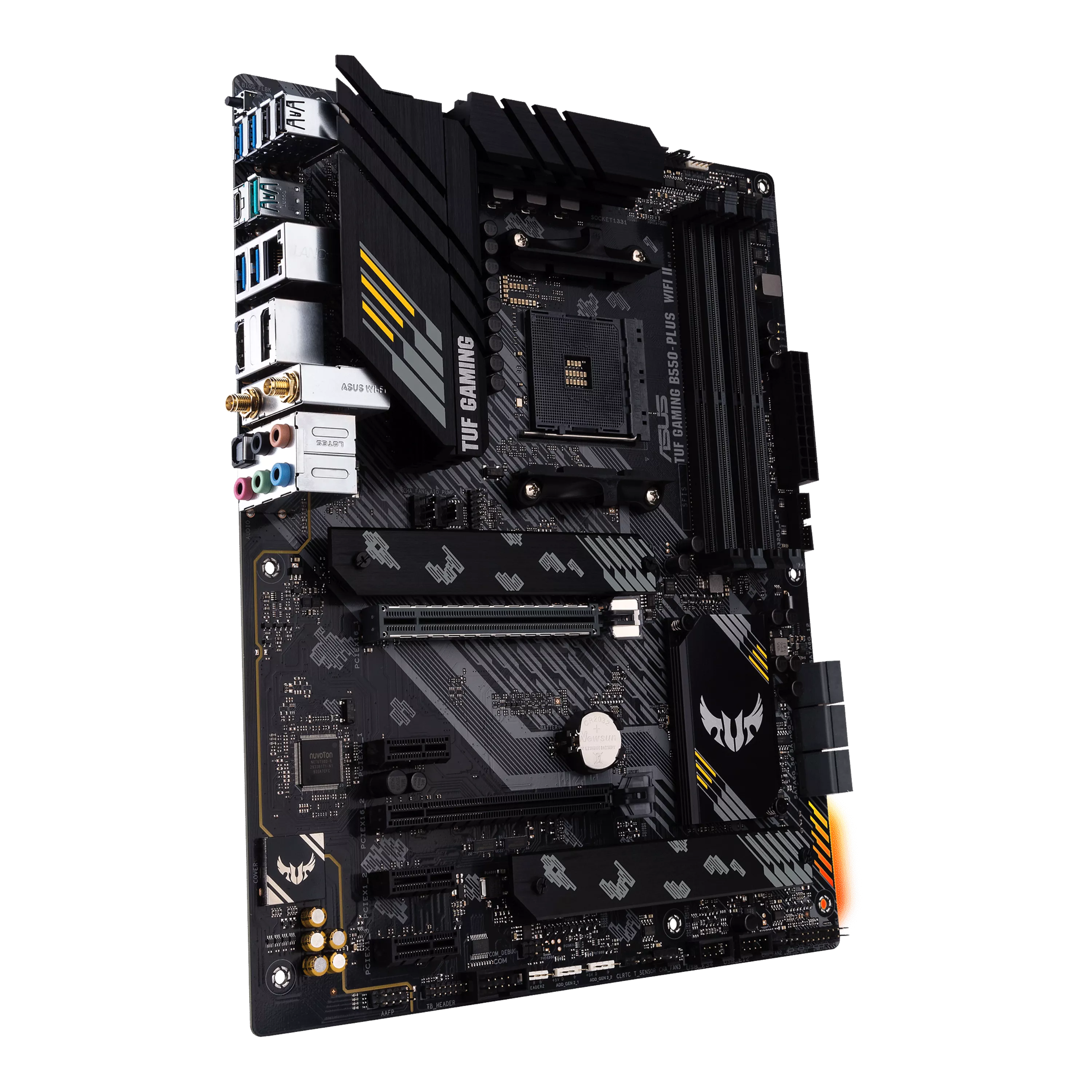 ASUS TUF GAMING B550PLUS WIFI II AM4 Socket 4x4DDR 1xHDMI 1xDP 2xM2
