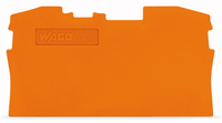 Wago Abschluss-/Zwischenplatte 2006-1292 orange