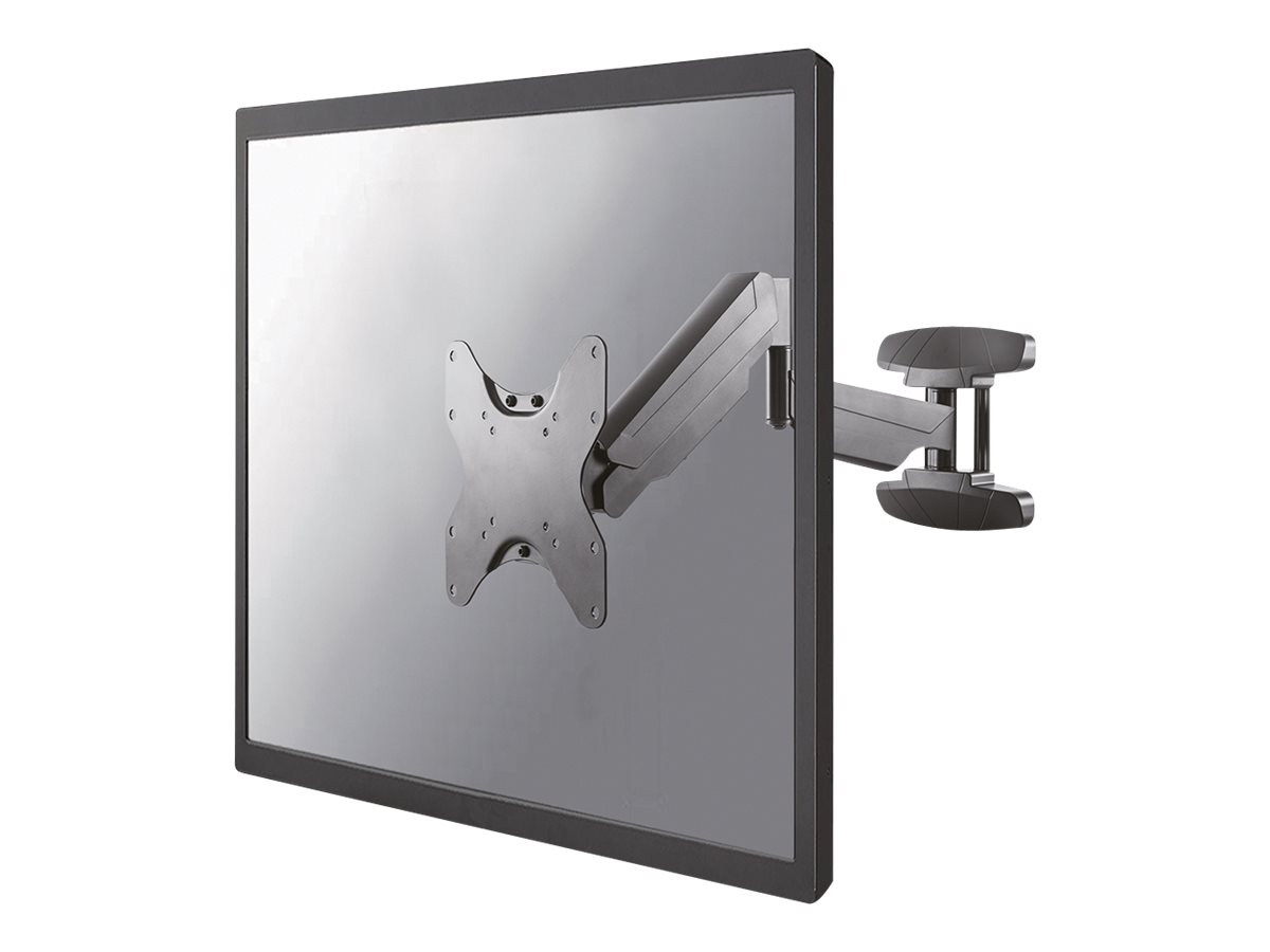 NEOMOUNTS wall mounted gas spring TV mount 3 pivots VESA 200x200 NEOMOUNTS wall mounted gas spring TV mount 3 pivots VESA 200x200