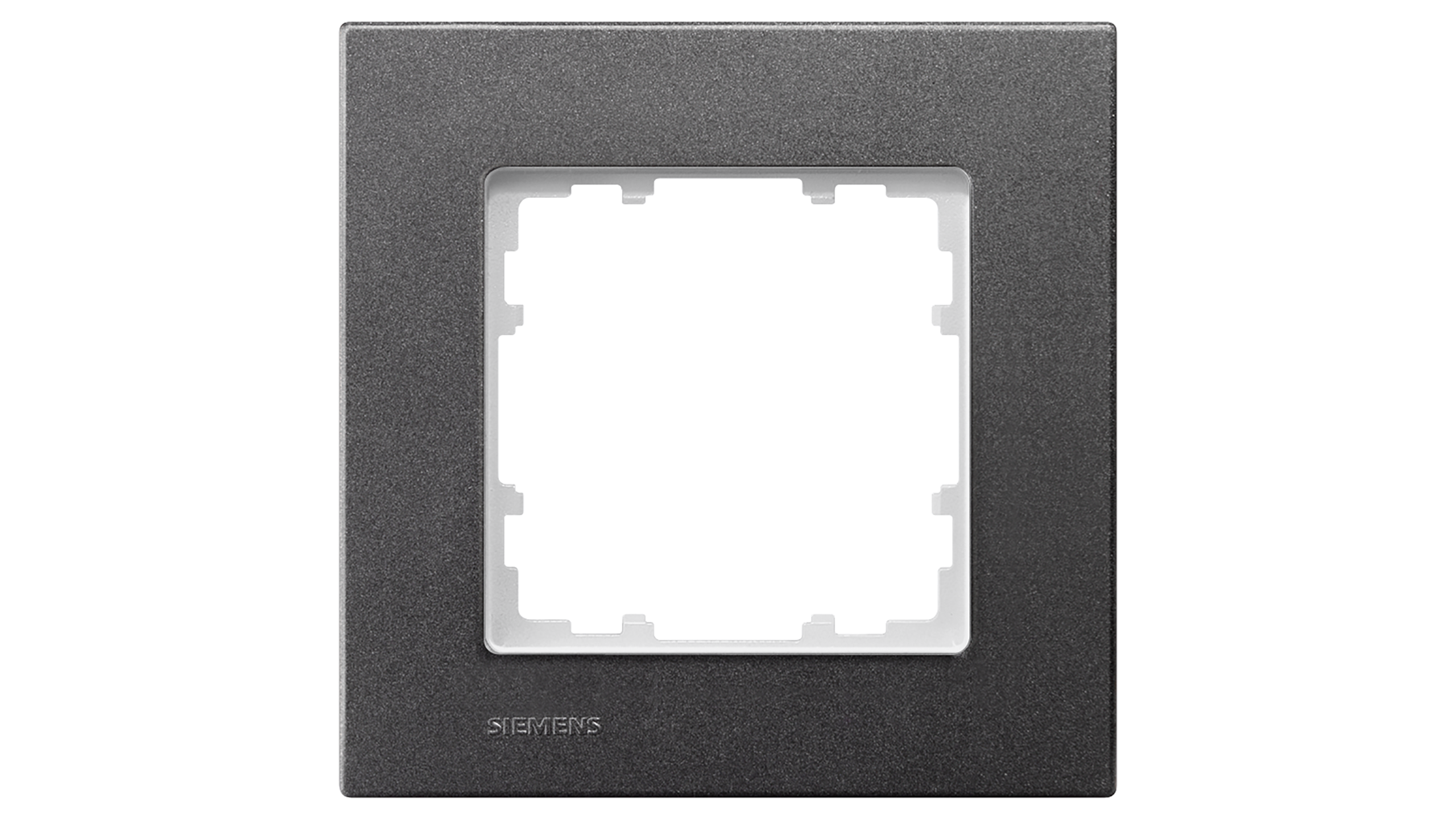 Siemens Rahmen 5TG1111-2 1fach carbon-metallic 90x90mm