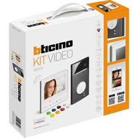 Bticino Video-Sprechanlagen-Set 363910 Flex One L3000 Schwarz + X13E Bticino Video-Sprechanlagen-Set 363910 Flex One L3000 Schwarz + X13E