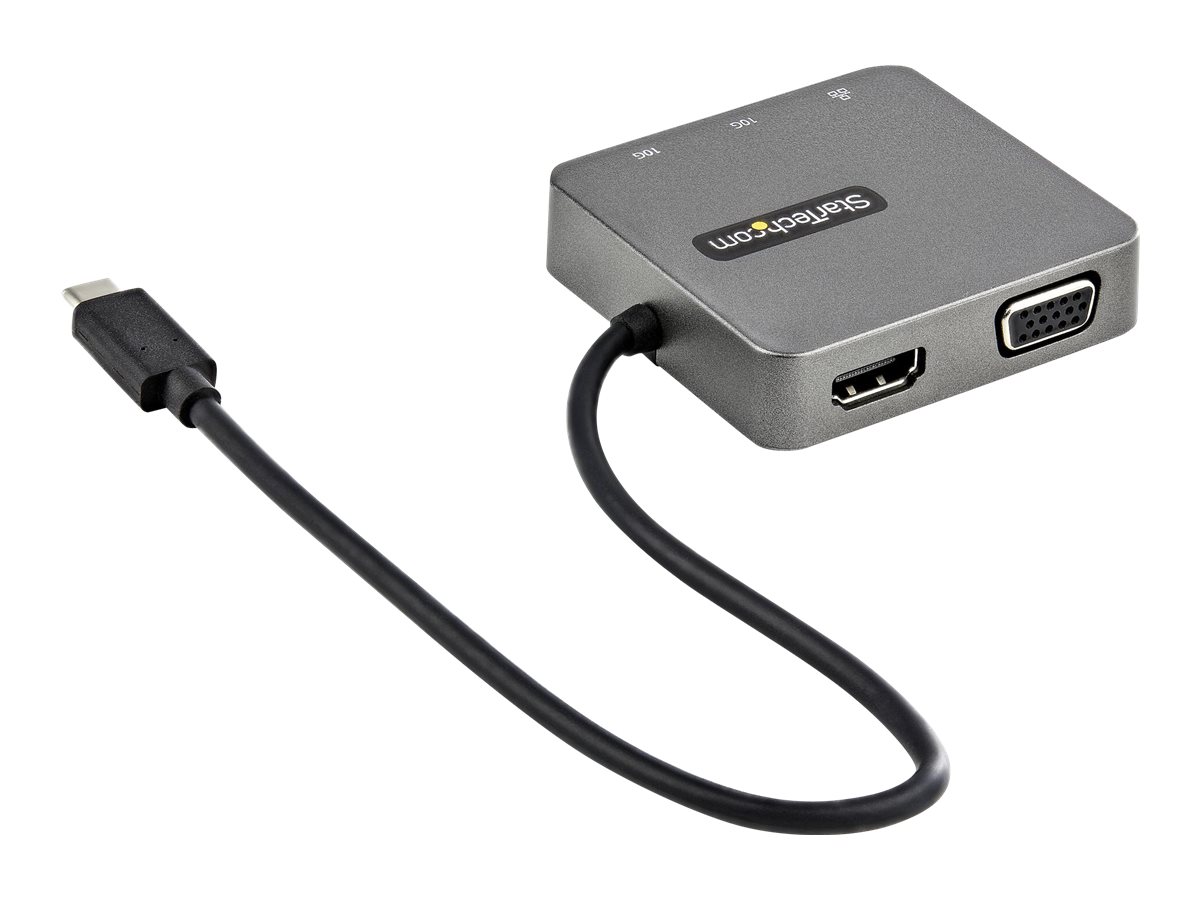 D StarTech USBC MULTIPORT ADAPTER