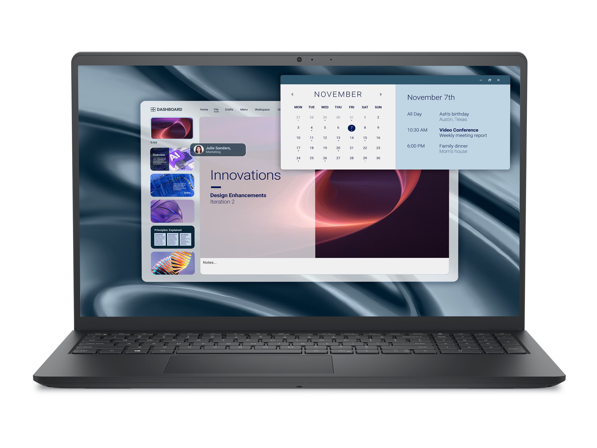 EMC Dell Pro 15 Essential PV15255 15,6 Zoll AMD Ryzen 3 7320U 8 GB RAM 512 GB SSD