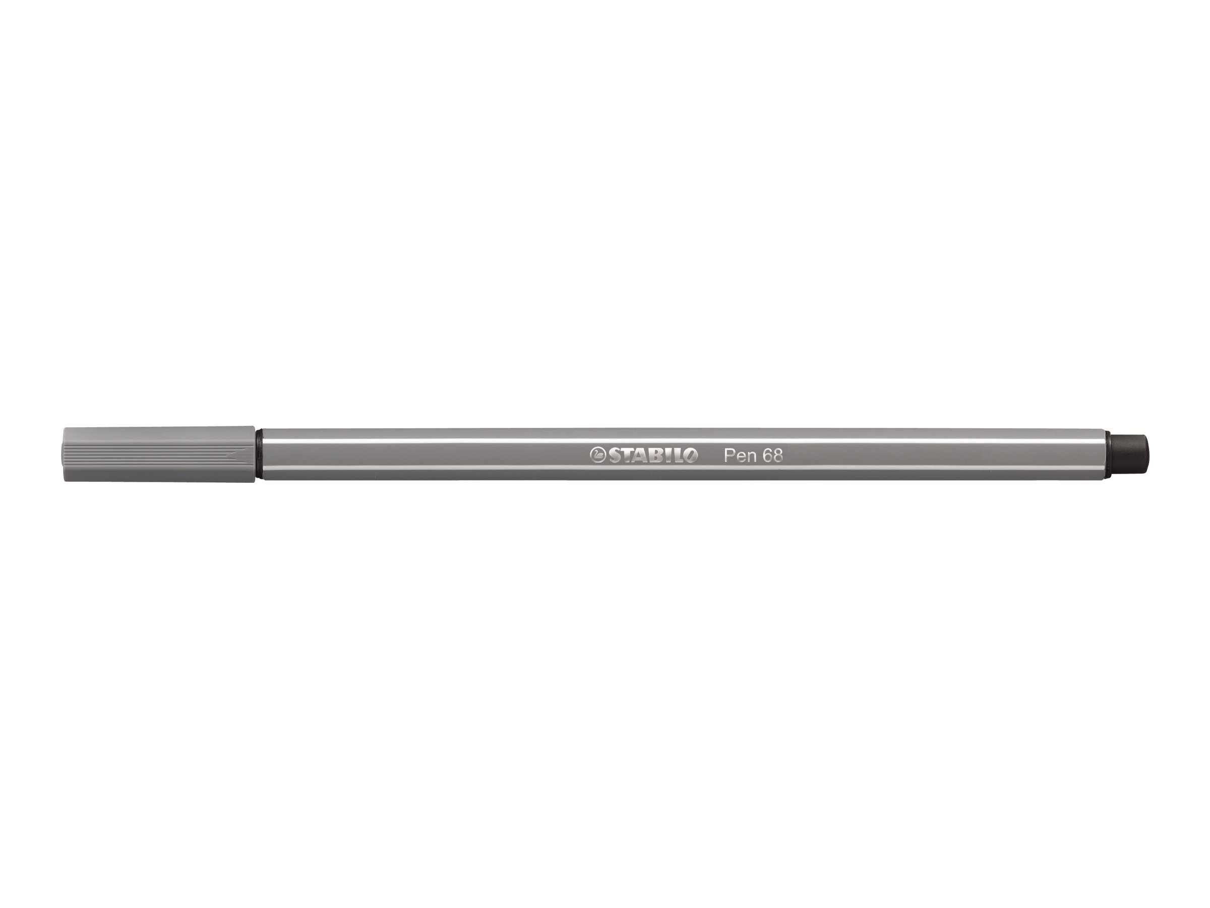 STABILO Pen 68 Filzstift grau, 1 St.