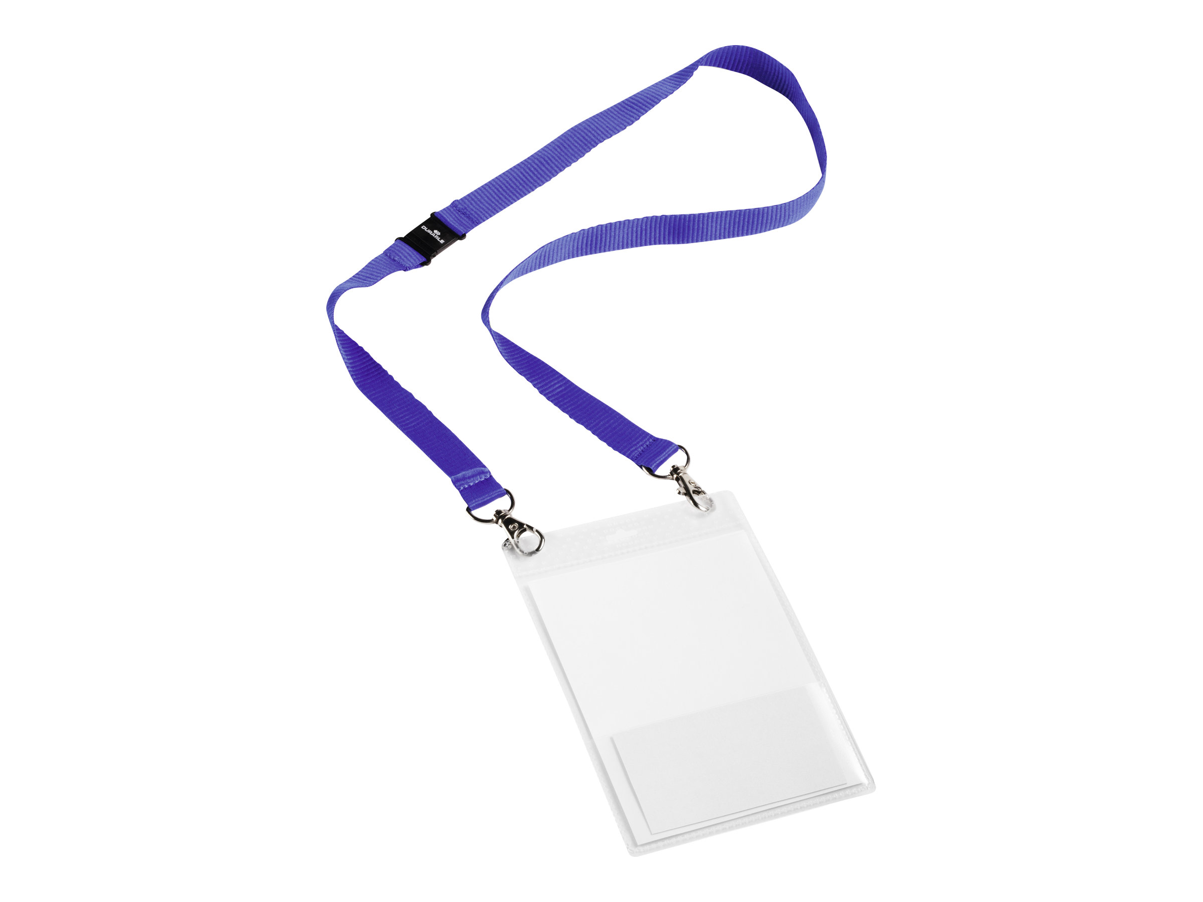 10 DURABLE EVENT Namensschilder mit Textilband 10,5 x 14,8 cm 10 DURABLE EVENT Namensschilder mit Textilband 10,5 x 14,8 cm