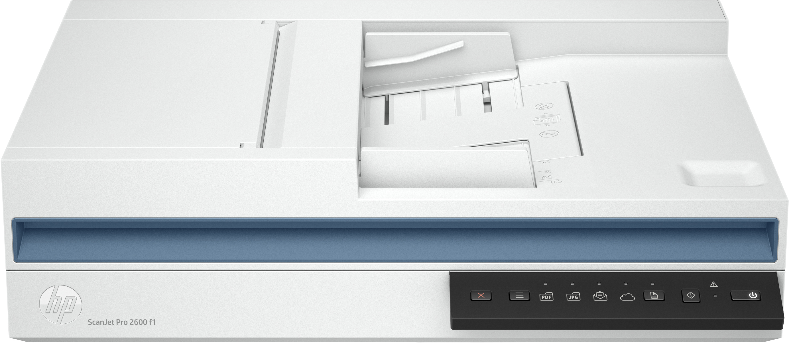 HP Scanjet Pro 2600 f1 Document scanner CMOS CIS Duplex A4 1200dpix1200dpi 25ppm mono 25ppm colour ADF 60sheets 1500scans USB