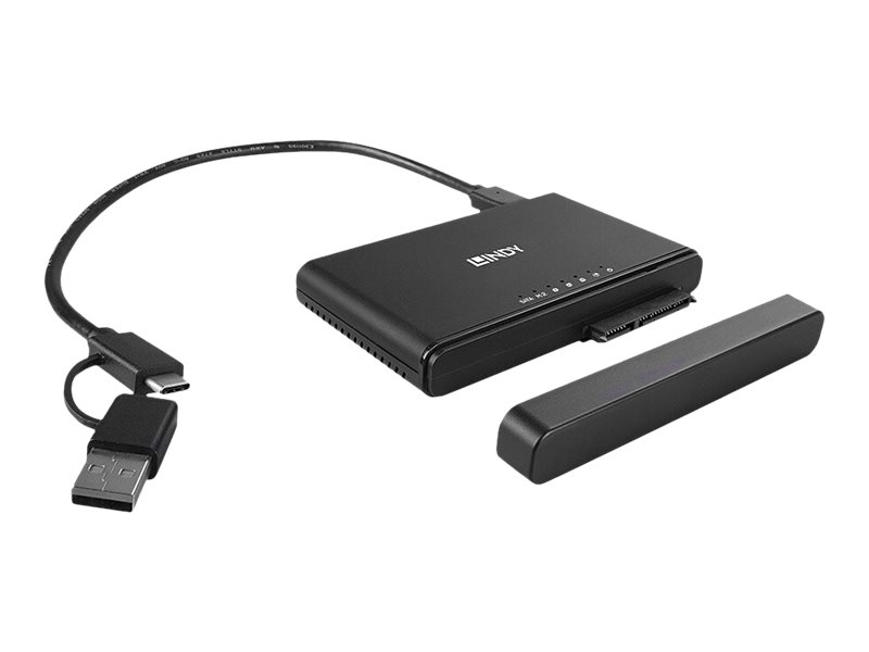 Lindy HDD / SSD Dockingstation - 2.5", 3.5", M.2 (6.4 cm, 8.9 cm)