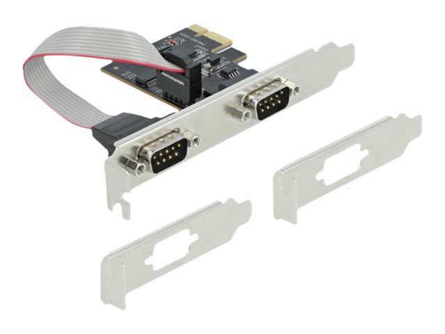 2x seriell DeLock PCI Express Adapter