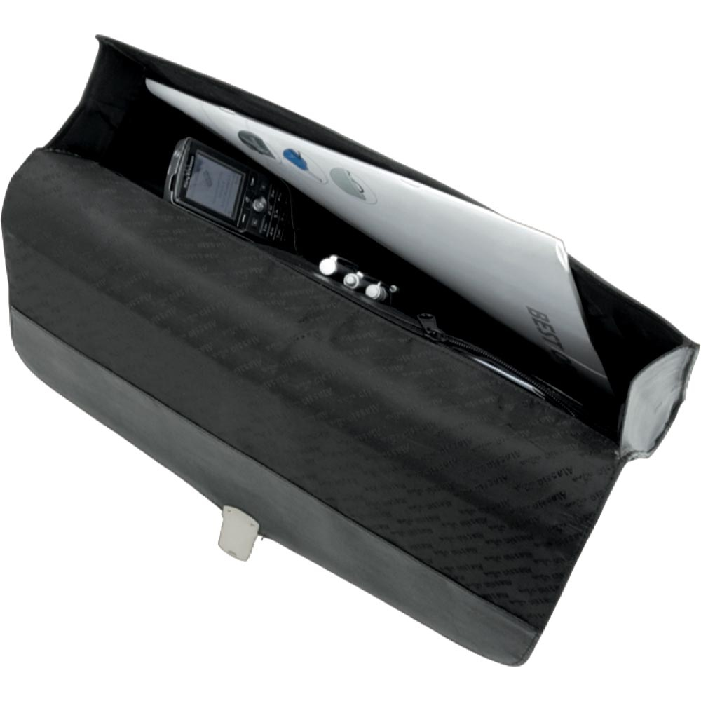 Alassio Aktentasche UDINE Lederimitat schwarz 41014