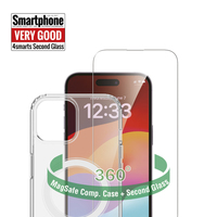 4smarts 360 Premium Protection Set fuer Apple iPhone 15 MagSafekompatibel