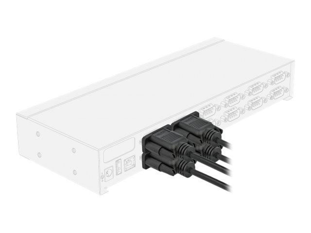 Delock Seriell Kabel RS-232 Sub-D9 Buchse zu Buchse Nullmodem 2 m Delock Seriell Kabel RS-232 Sub-D9 Buchse zu Buchse Nullmodem 2 m