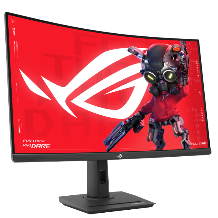ASUS ROG Strix XG32WCS 80,01cm 31,5Zoll Fast VA WLED Curved 1500R WQHD 169 180Hz 350cdm2 1ms HDMI DP USBC Black