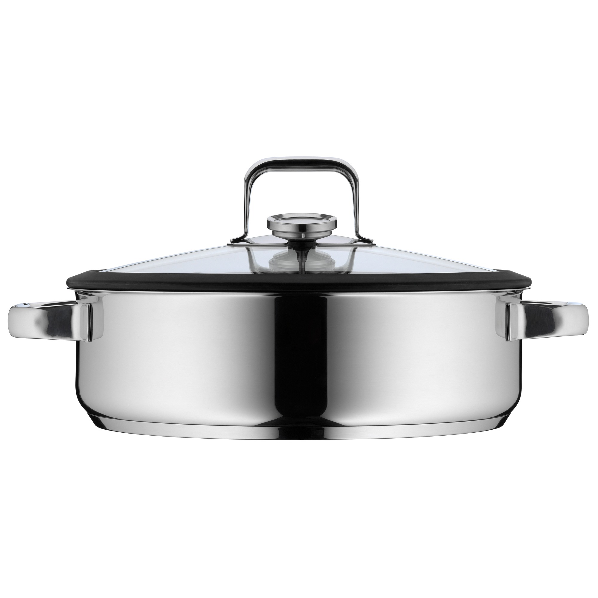 WMF 1743016040 Vitalis Dampfgarer rund Ø 28 cm ca 5l mit Glasdeckel