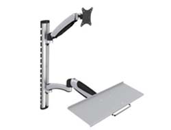 DIGITUS Flexibler Arbeitsplatz zur Wandmontage LCD/LED bis 27 DIGITUS Flexibler Arbeitsplatz zur Wandmontage LCD/LED bis 27