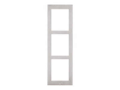 2N IP-Verso - Aufputzrahmen 3-Modul silber 2N IP-Verso - Aufputzrahmen 3-Modul silber