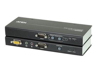 DATA KVM Extender USB VGA KVM Extender with Audio and RS232 200m ATEN