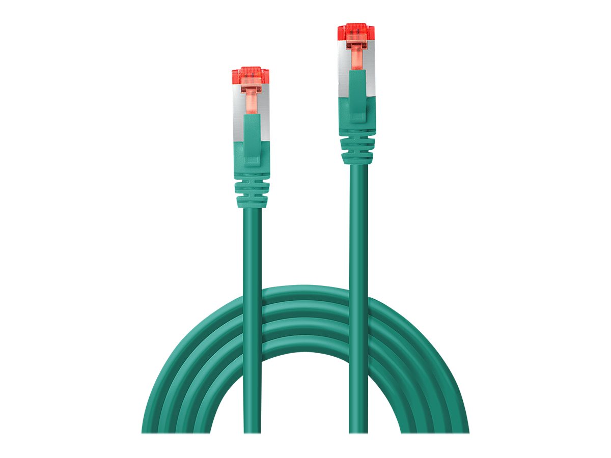 LINDY Cat.6 S/FTP Kabel, gruen, 2m Patchkabel