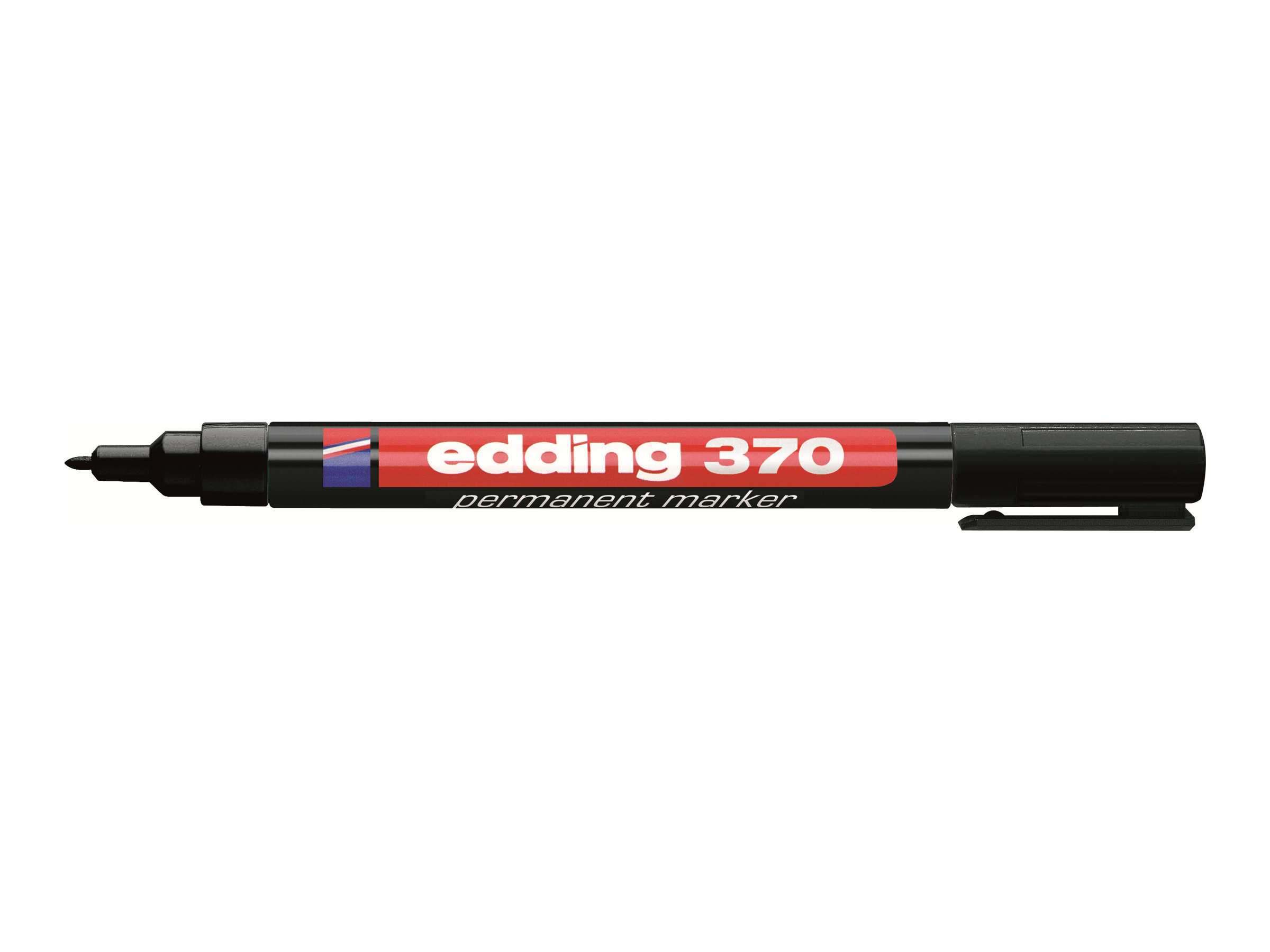 edding 370 Permanentmarker schwarz 1,0 mm, 1 St.