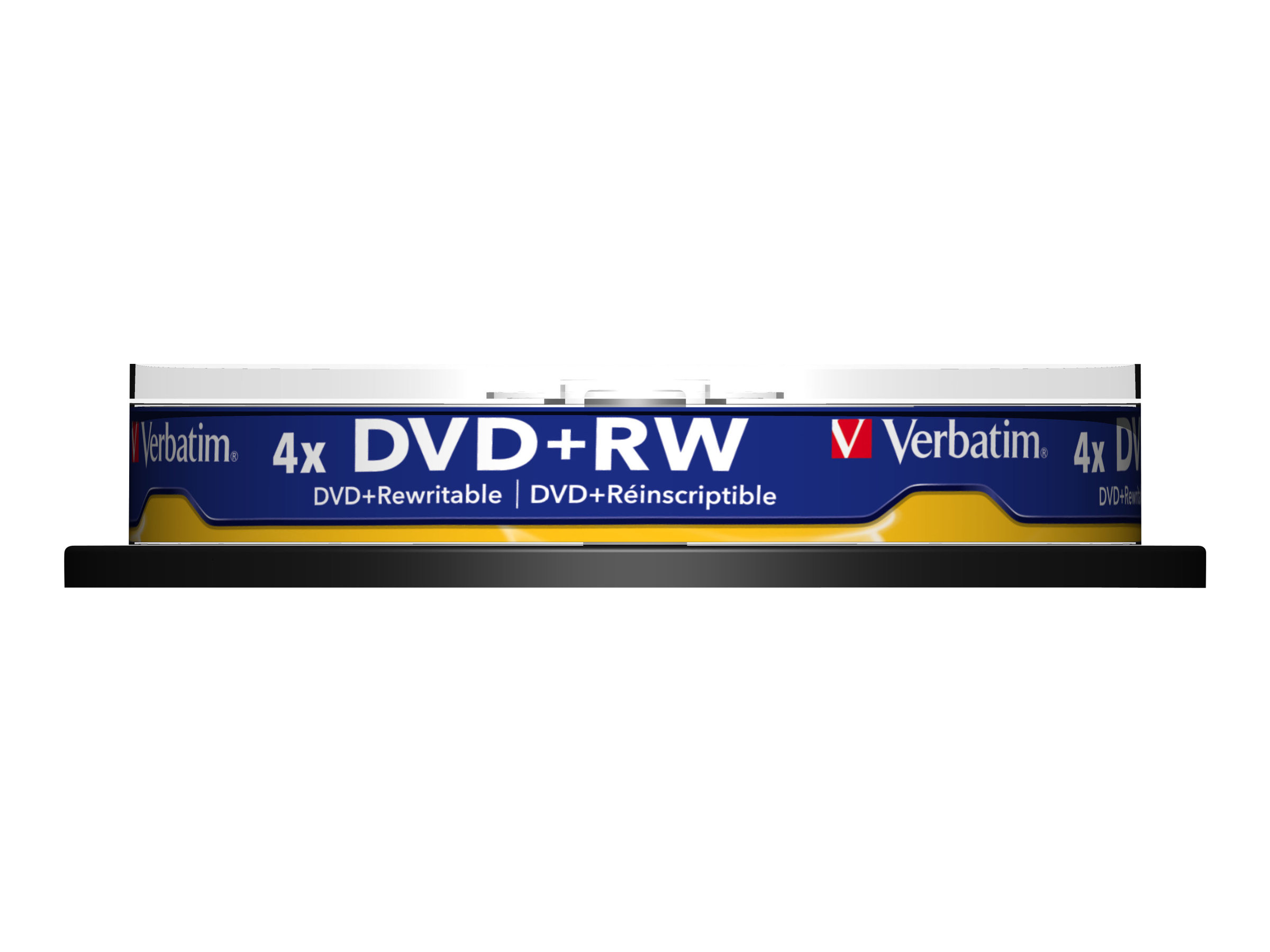 10 verbatim DVD+RW 4,7 GB wiederbeschreibbar