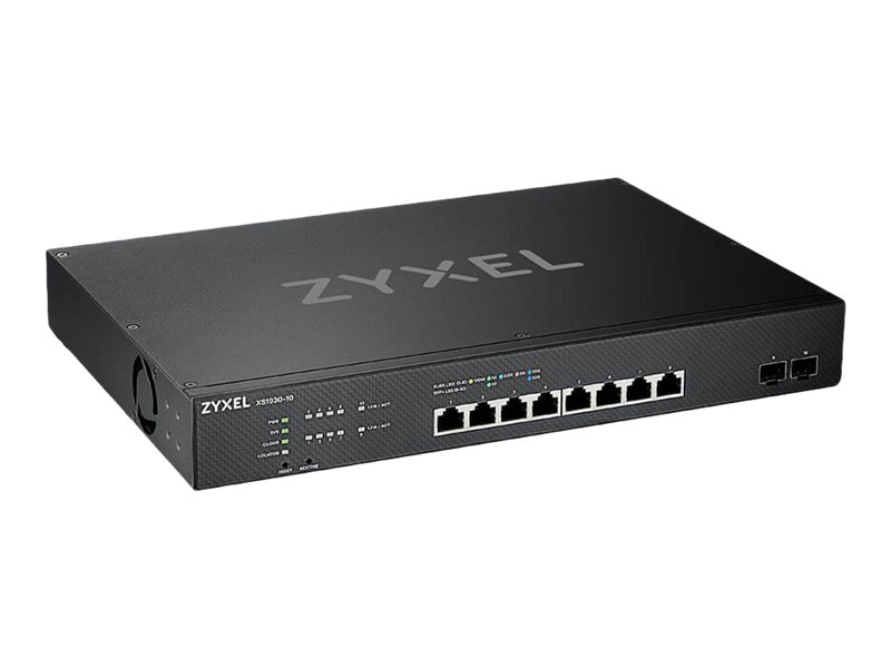 ZYXEL XS1930-10 8-port Multi-Gigabit Smart Managed Switch with 2 SFP+ Uplink