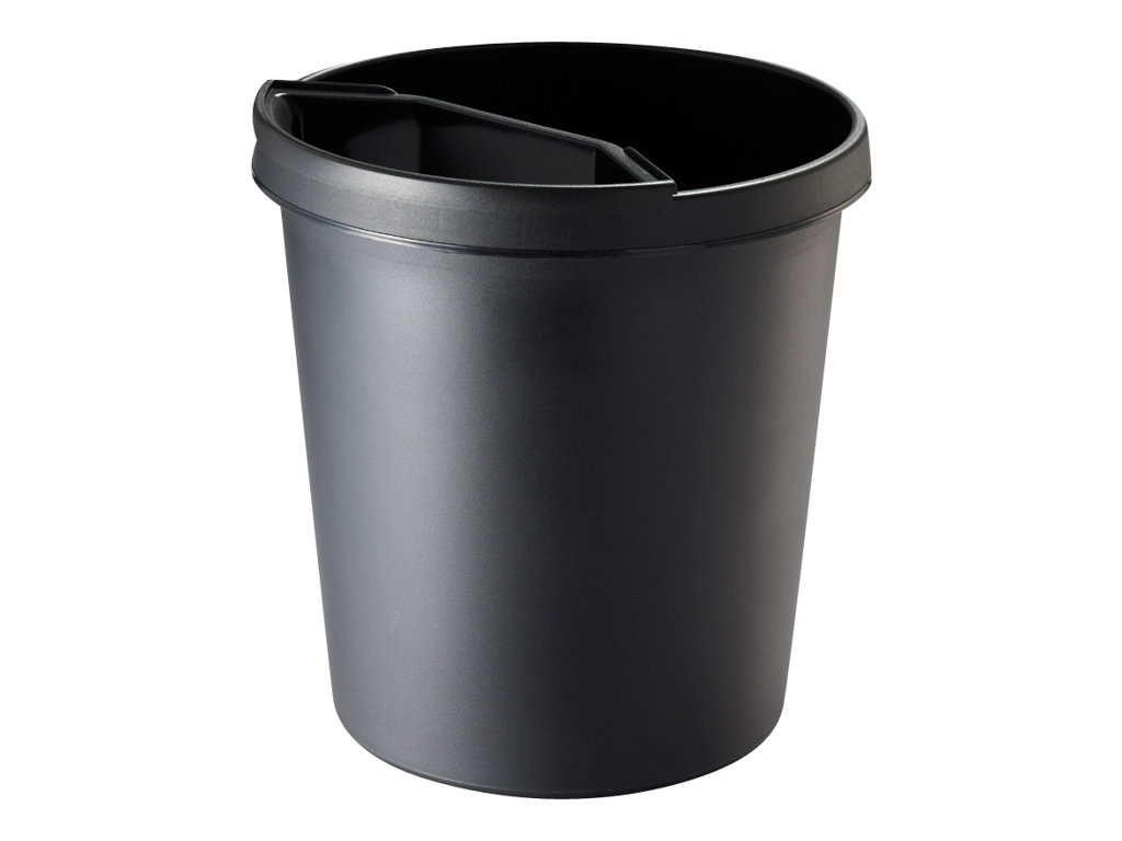 helit Papierkorb 18,0 l schwarz