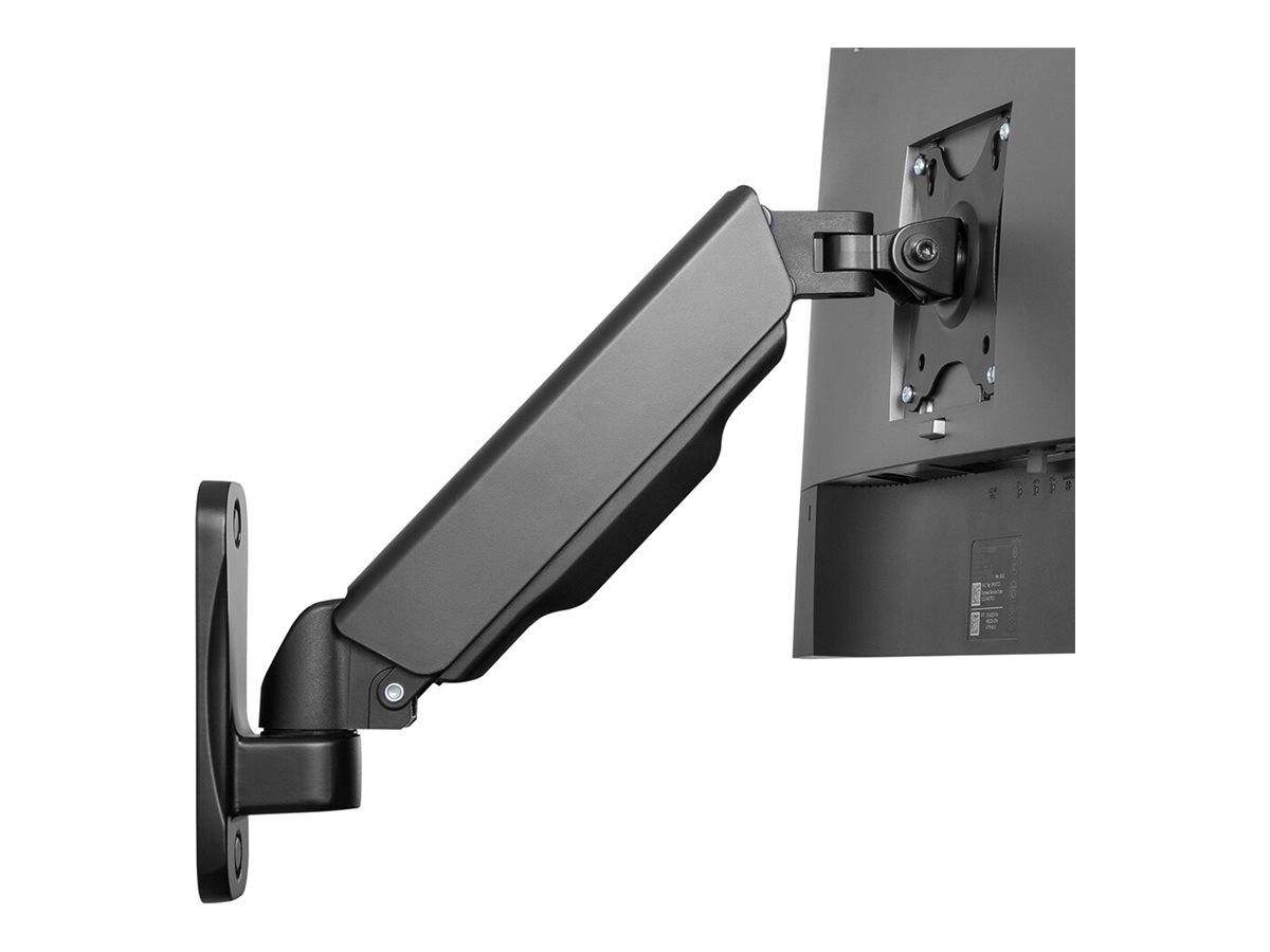 NEOMOUNTS wall mounted gas spring monitor arm 2 pivots VESA 100x100