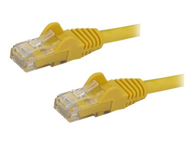 STARTECH.COM 5m Yellow Cat6 Patch Cable with Snagless RJ45 Connectors - Long Ethernet Cable - 5 m Cat 6 UTP Cable STARTECH.COM 5m Yellow Cat6 Patch Cable with Snagless RJ45 Connectors - Long Ethernet Cable - 5 m Cat 6 UTP Cable