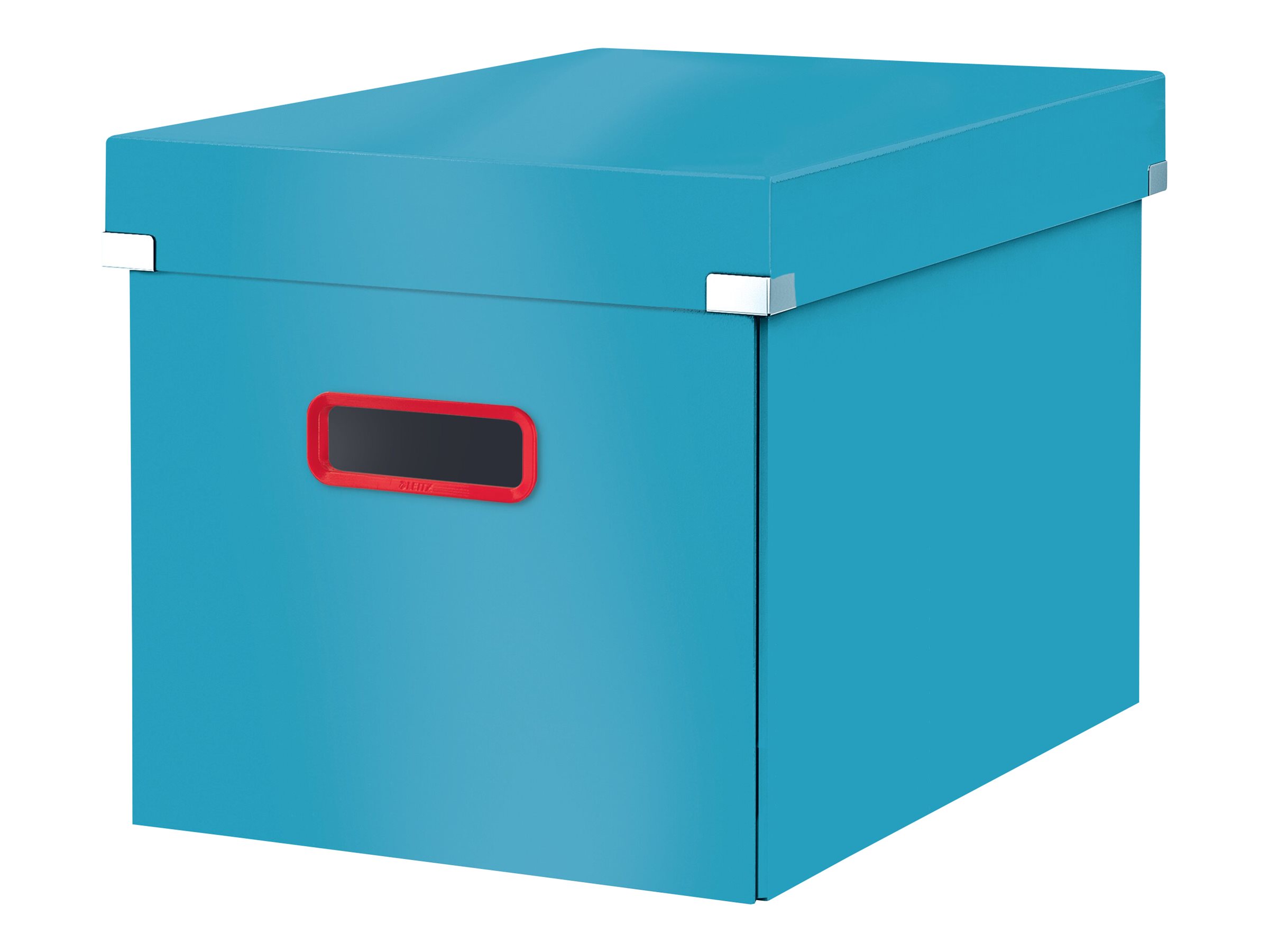 LEITZ Click & Store Cosy Aufbewahrungsbox 32,5 l blau 32,0 x 36,0 x 31,0 cm LEITZ Click & Store Cosy Aufbewahrungsbox 32,5 l blau 32,0 x 36,0 x 31,0 cm