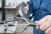 HellermannTyton Isolierband HTAPE Power 810 BK 19x9,1