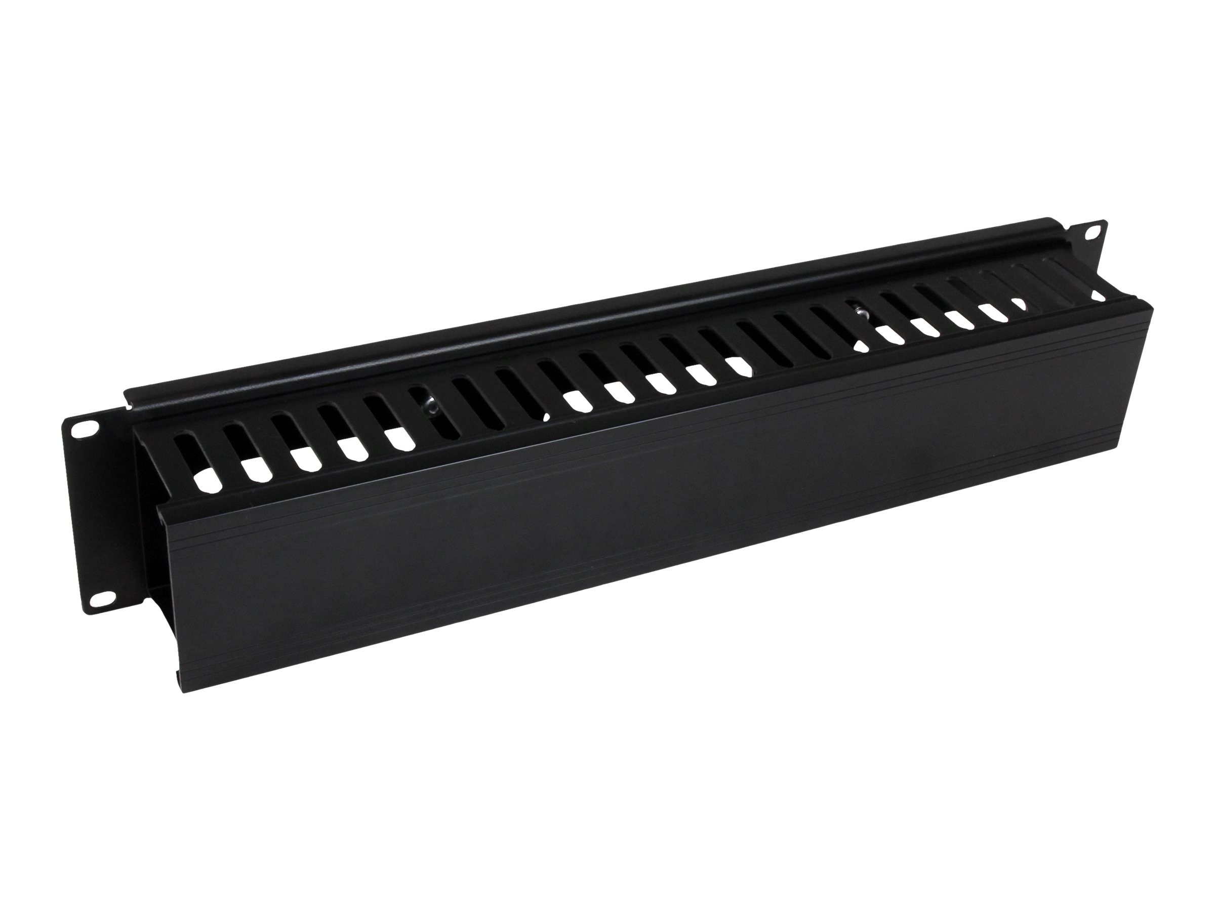 StarTech.com Rangierpanel CMDUCT2U 2U 19 Zoll mit Abdeckung Schwarz