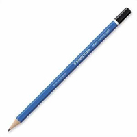 STAEDTLER Mars Lumograph Bleistift 4B blau, 1 St. STAEDTLER Mars Lumograph Bleistift 4B blau, 1 St.