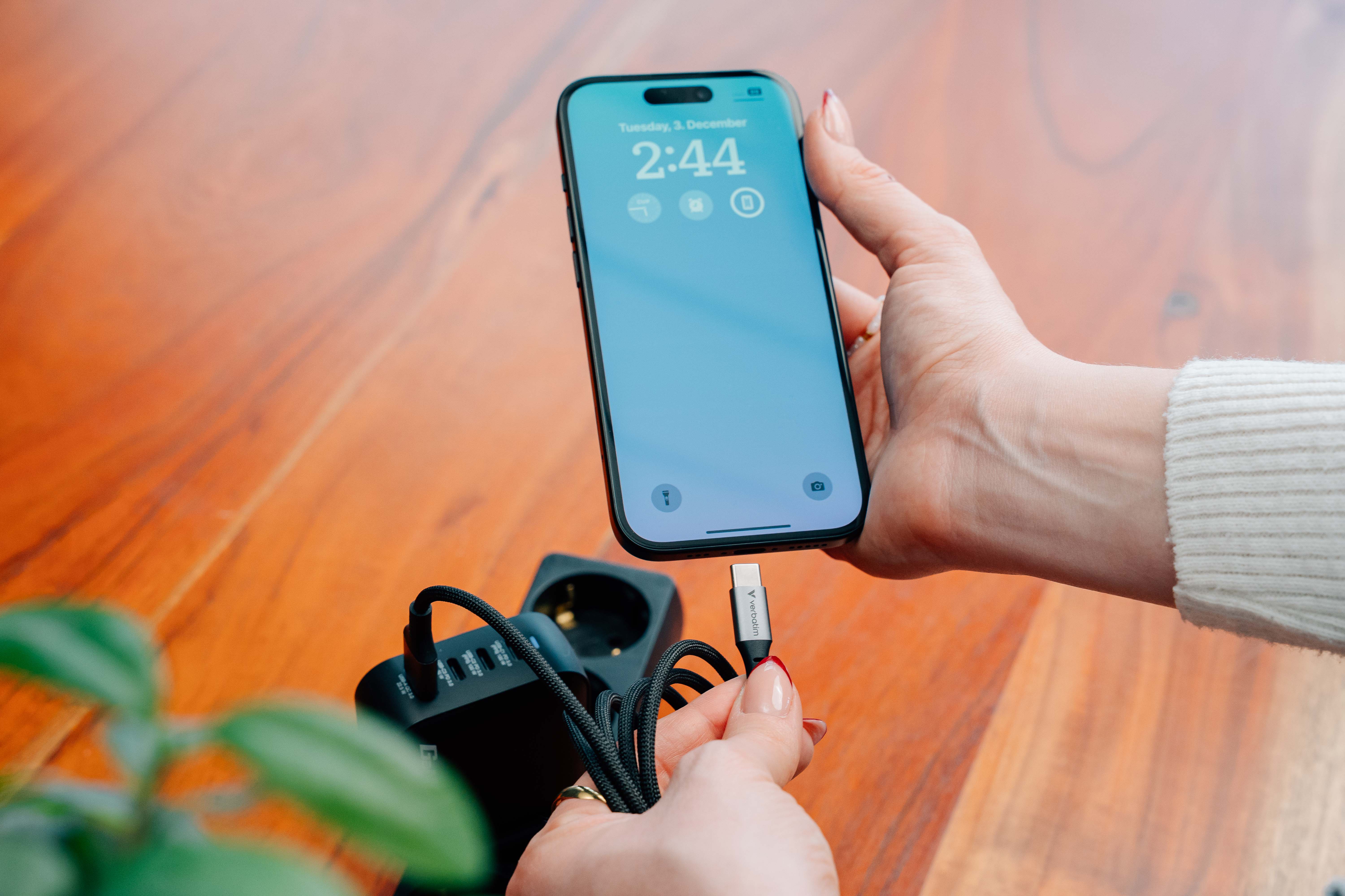 Verbatim Sync & Charge USB-C to USB-C 100W 120cm