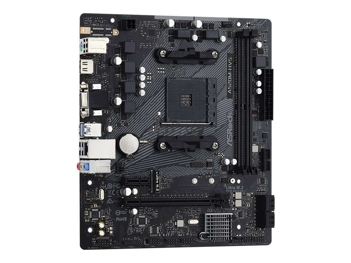 AM4 ASRock A520MHVS mATX
