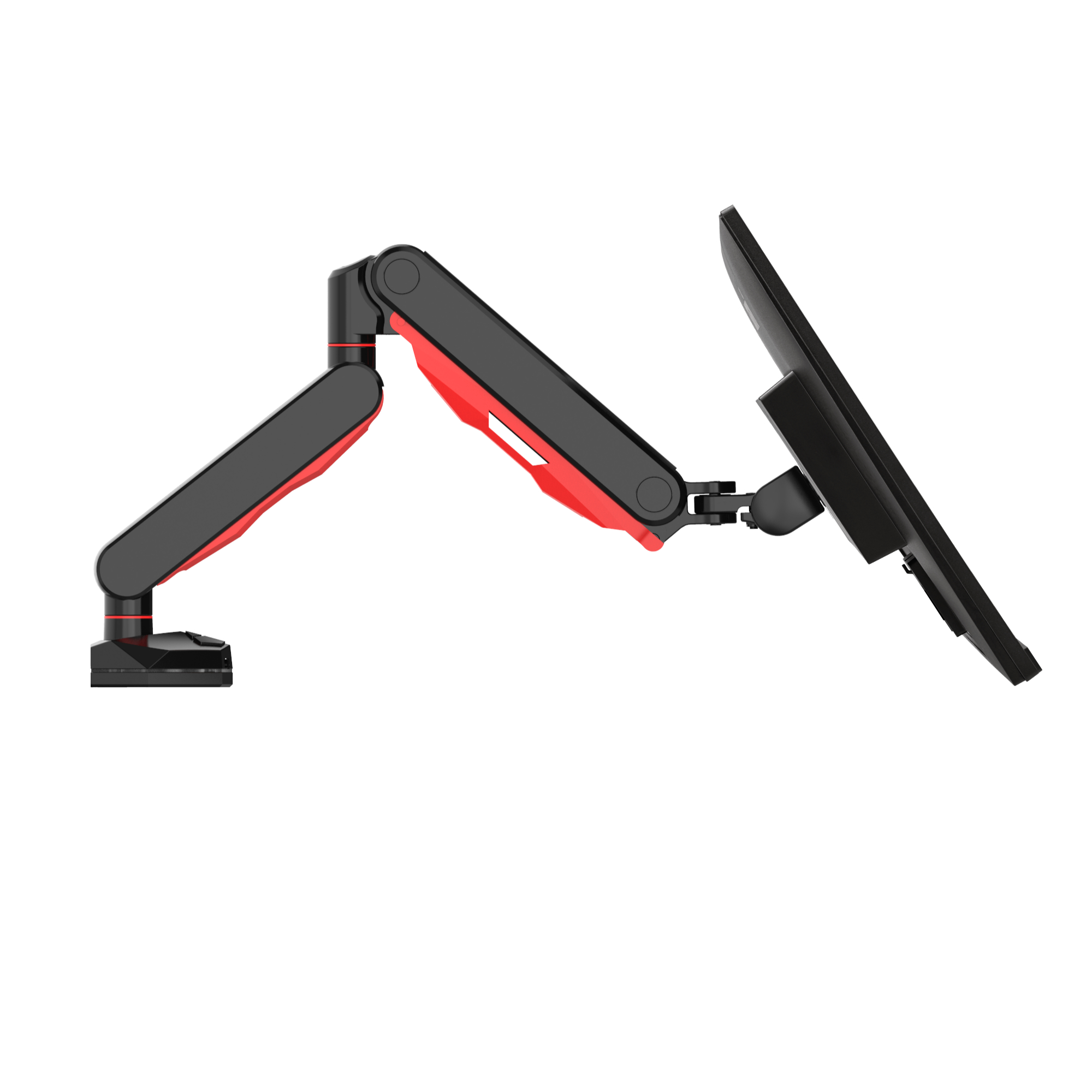 IIYAMA DSG3001CR1 Gaming desk mount for single monitor with height adjustable VESA 75x75 or 100x100mm USB ports