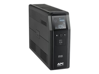 APC Back UPS Pro BR 1200VA Sinewave 8 Outlets AVR LCD interface