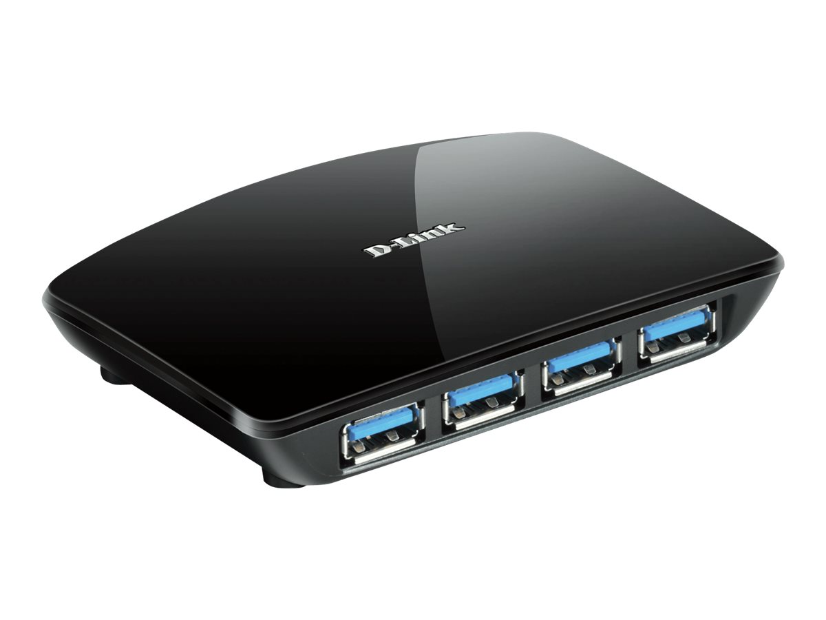 D-Link DUB 1340 - Hub - 4 x SuperSpeed USB 3.0