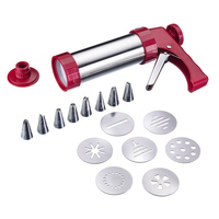 WESTMARK Garnierspritze silber, rot WESTMARK Garnierspritze silber, rot
