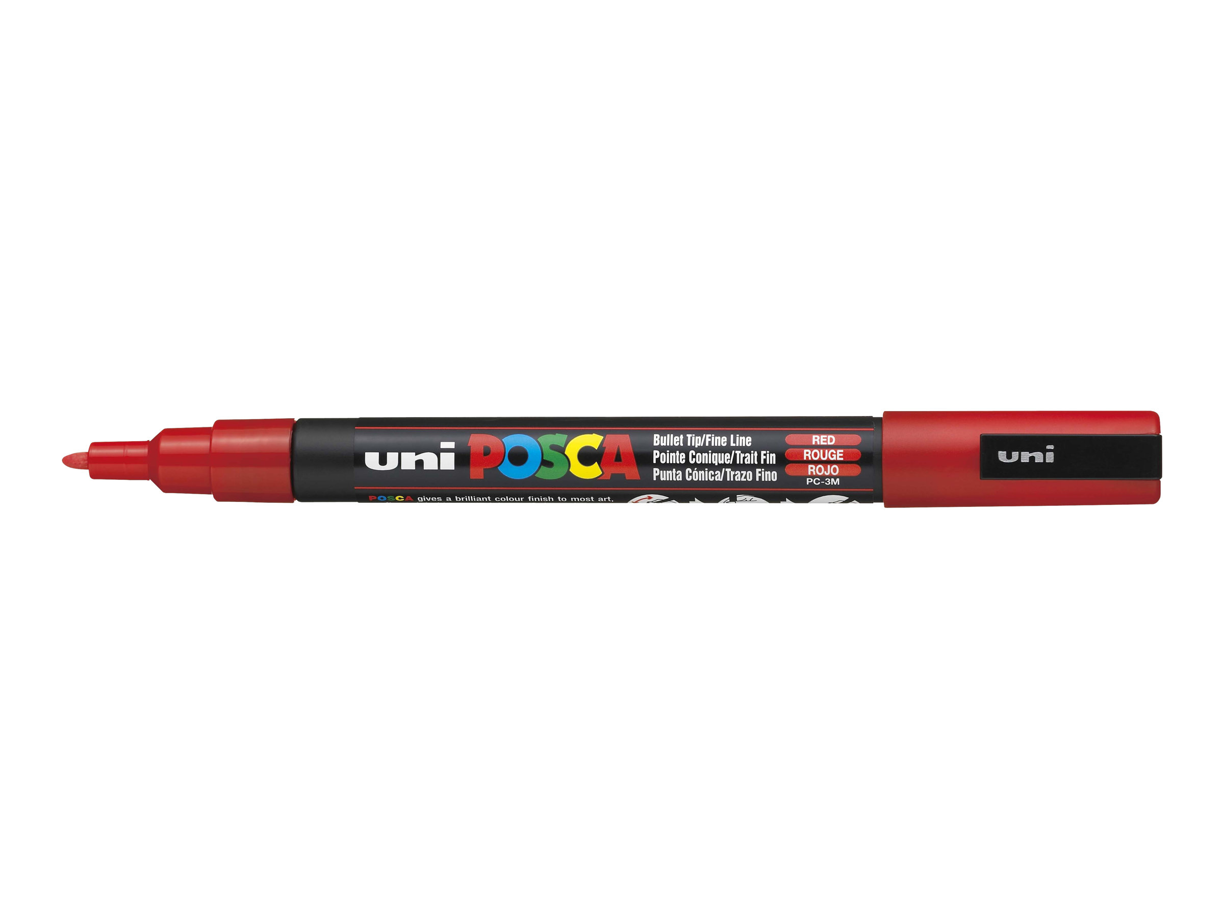 uni-ball POSCA PC-3M Acrylstift rot 0,9 - 1,3 mm, 1 St. uni-ball POSCA PC-3M Acrylstift rot 0,9 - 1,3 mm, 1 St.