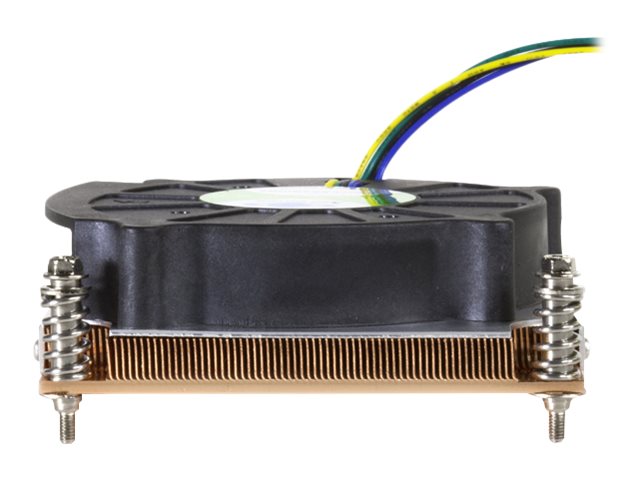 DYNATRON Intel CPU Kuehler 1U K199 LGA1150/-51/-55/-56 Kuehlkoerper Kupfer Aktiv mit PWM und bis zu 95W TDP