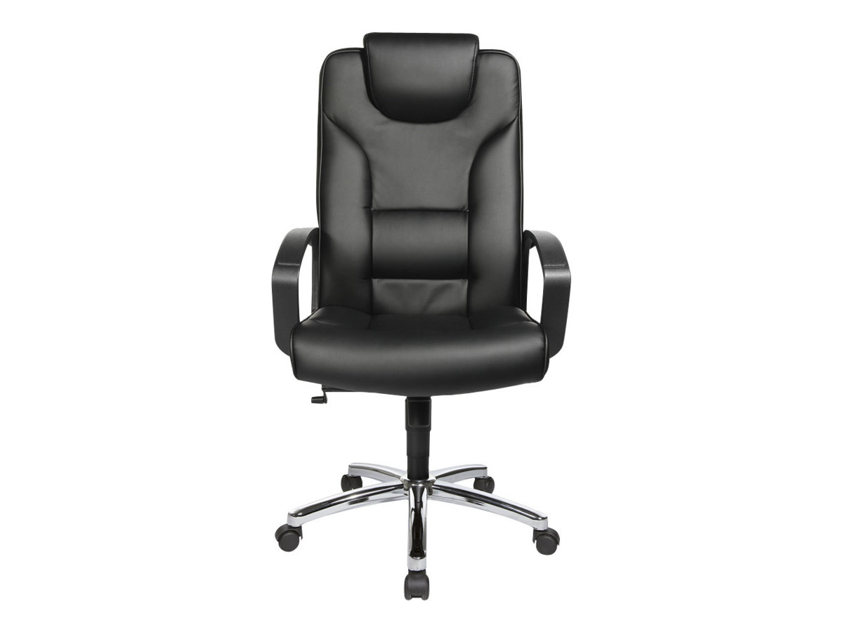 Topstar Chefsessel Comfort Point 50, 7819 D60 Kunstleder schwarz, Gestell chrom