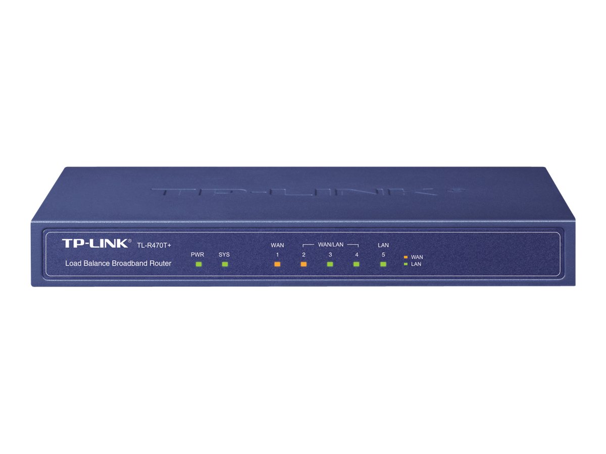 TL-R470T+ 5-Port Multi-WAN Loadbalance Breitbandrouter